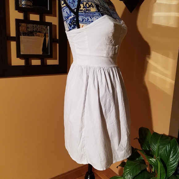 BEBOP WHITE SLEEVELESS SUNDRESS - Picture 3 of 8